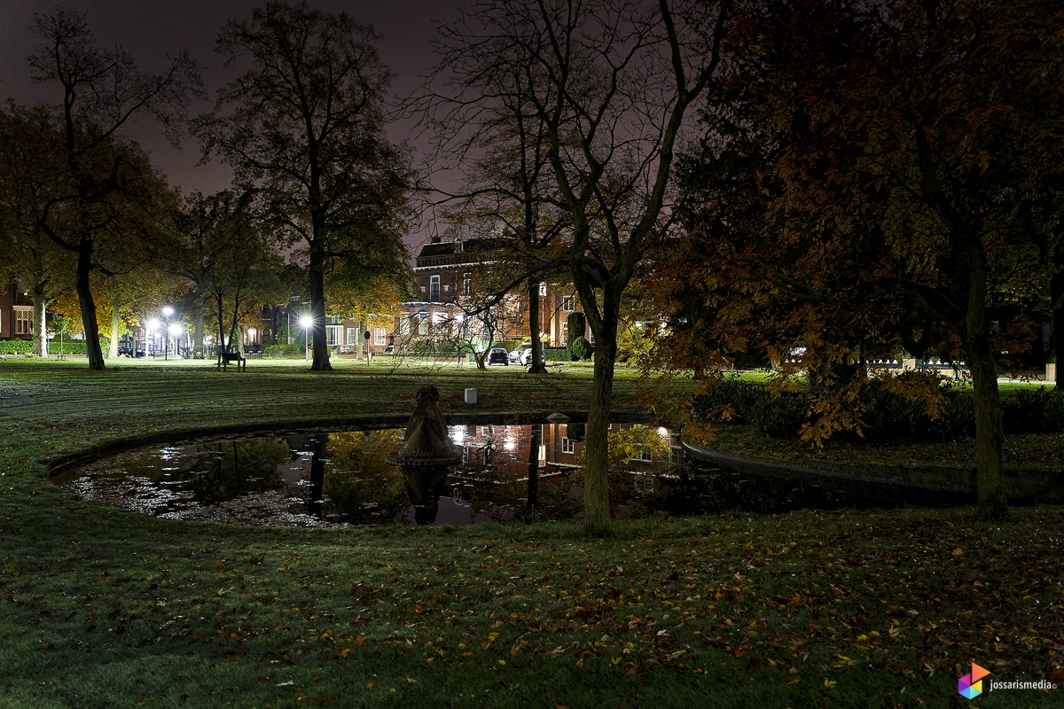 Venlo | Wilhelminapark in het donker