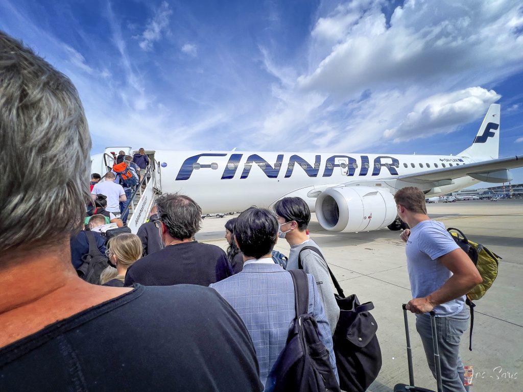 Düsseldorf | Vertrek naar Helsinki met Finnair