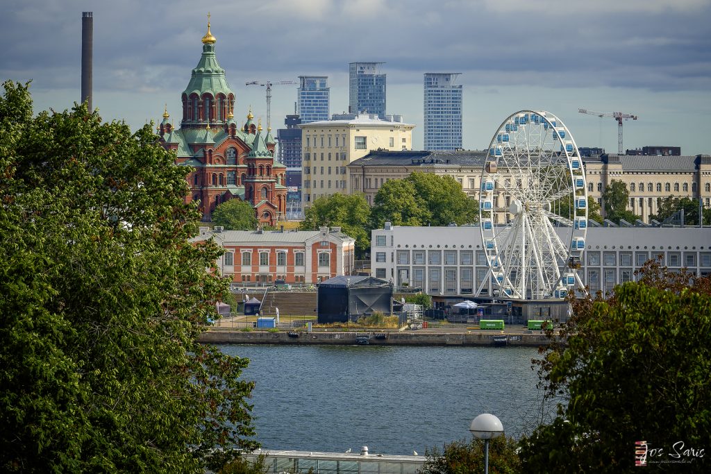 Helsinki | Uitzicht op de Oespenski-kathedraal