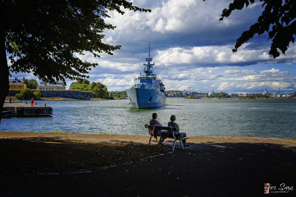 Helsinki | Aanmerend marineschip Suomenlinna 