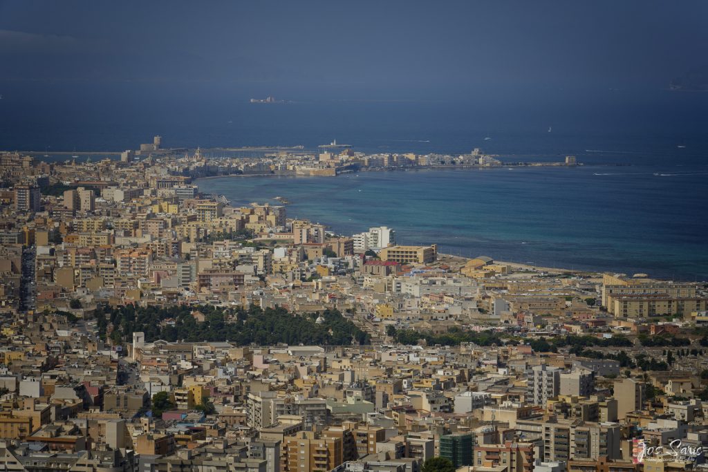 Erice | Uitzicht over Trapani