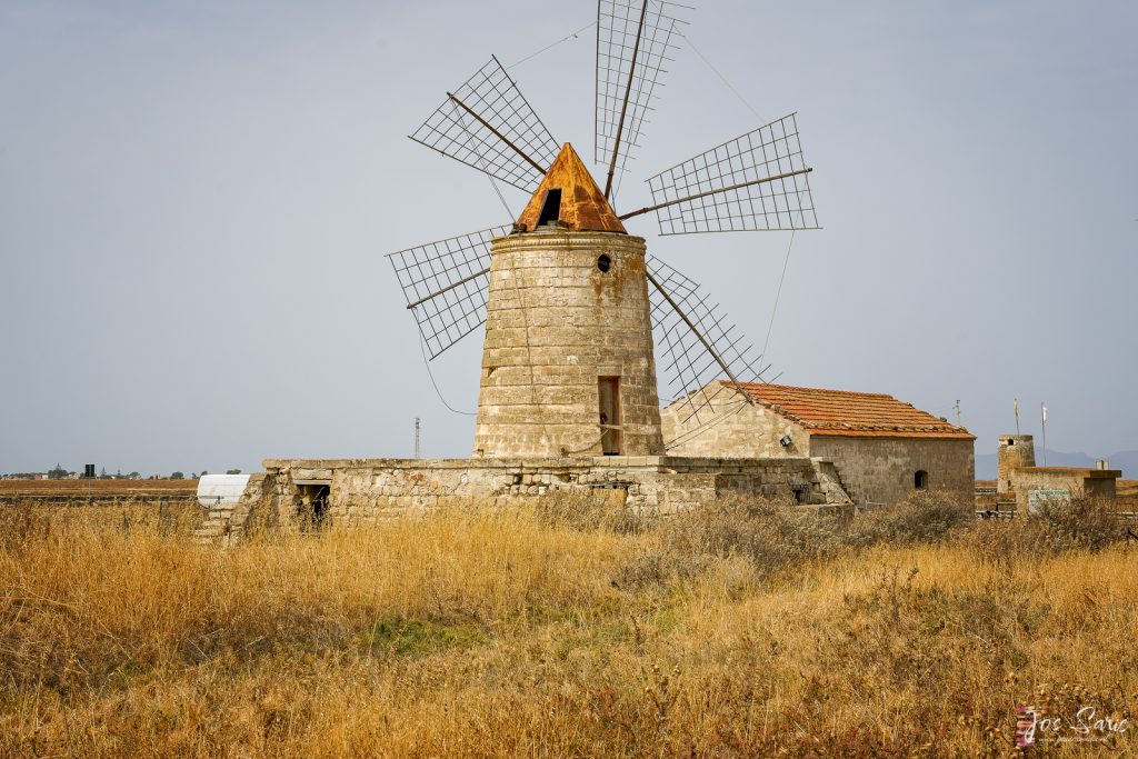 Trapani | Maria Stella zoutpan molen 