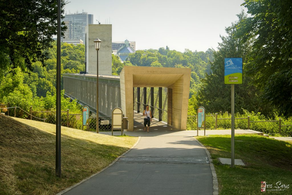 Luxemburg-stad | Lift naar Pfaffenthal